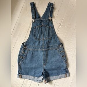 Old Navy Classic Blue Denim Overalls